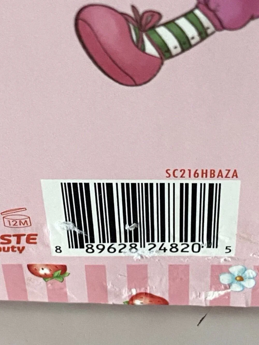 Set Of 5 Strawberry Shortcake Scented Flavored Lip Balms Taste Beauty‎ NEW